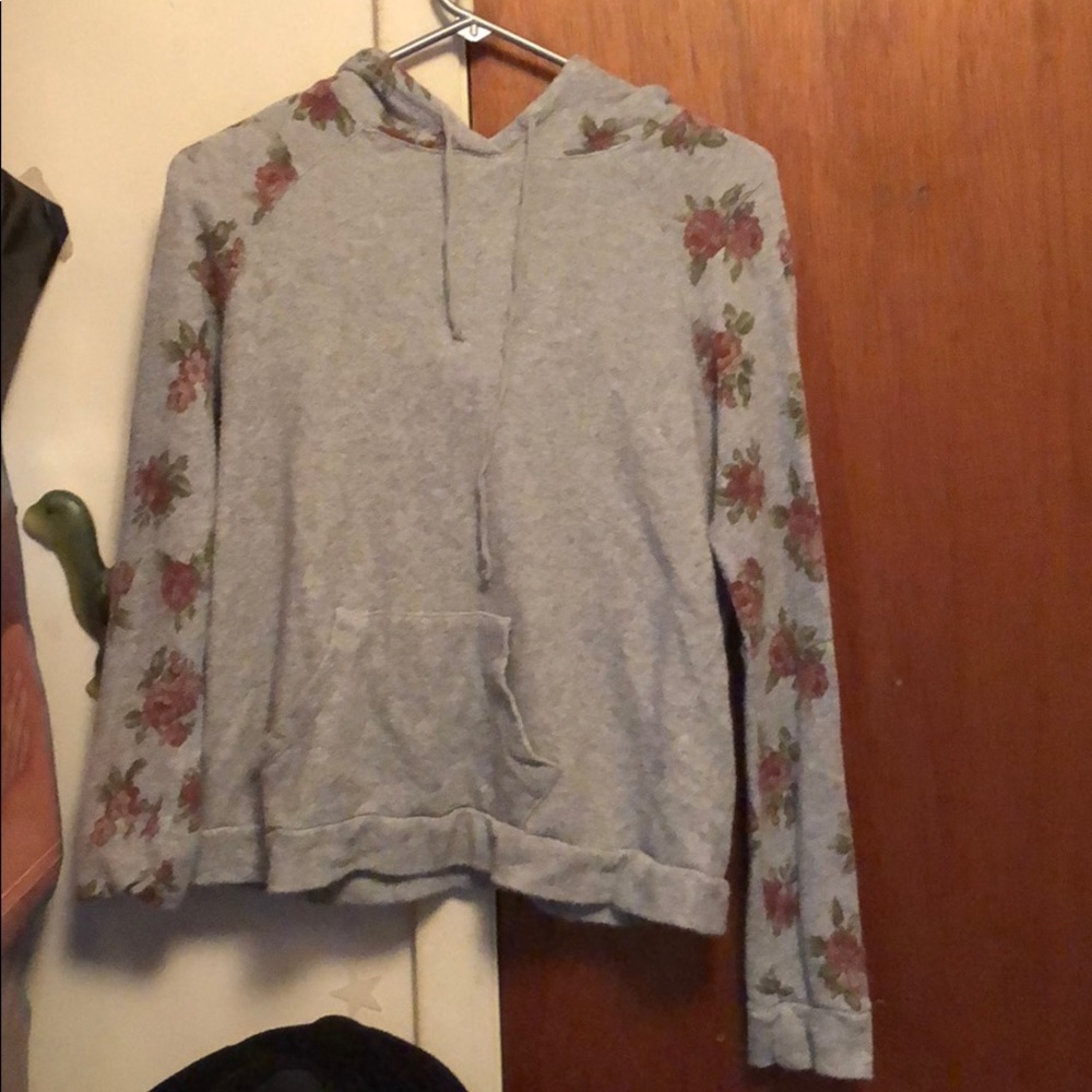 Chloe K Floral Hoodie